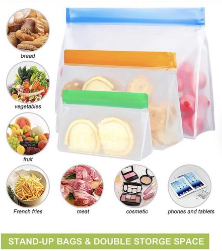 Pcs reusable silicone - 18,