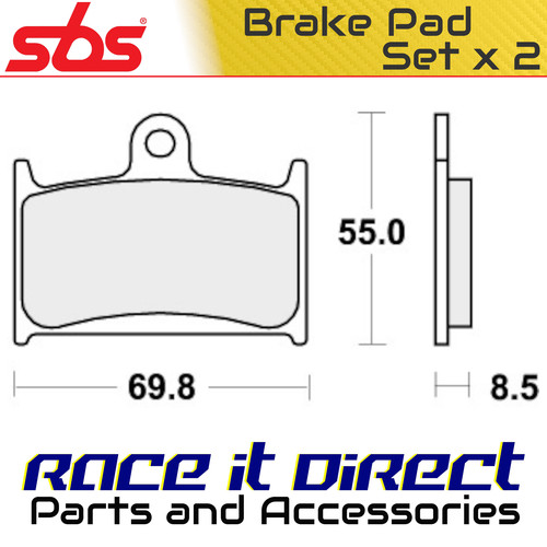 Brake pads for triumph - pads, tiger