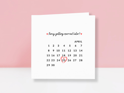 Fancy getting married later - getting,