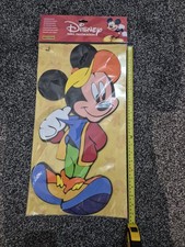 Disney Decofun Foam Mickey Mouse Wall Decoration Large Approx 21 Inch Unused.
