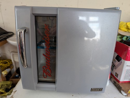 Budweiser husky beer fridge - budweiser,