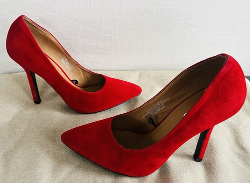 Beautiful fiore red - beautiful, suede