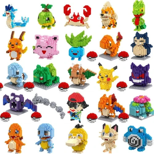 Nano building blocks - building, bikachu