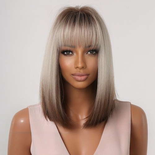 Gradient gray bob lace - gray,