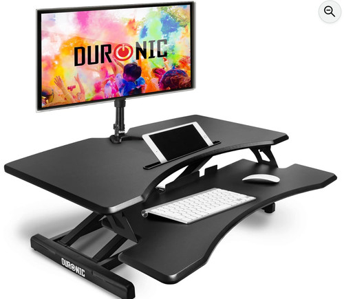 Duronic sit stand desk - sit, /