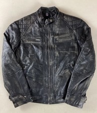 Aviatrix Leather Biker Jacket