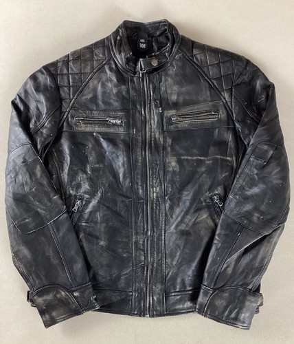 Aviatrix leather biker - leather,