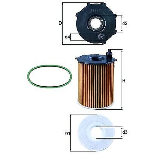 Knecht 171 2d1 oil filter - knecht,