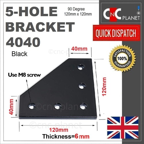 Hole corner joining plate 90 - 5,