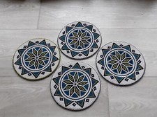 4 North American Beadwork Mats  -  C1840/1850