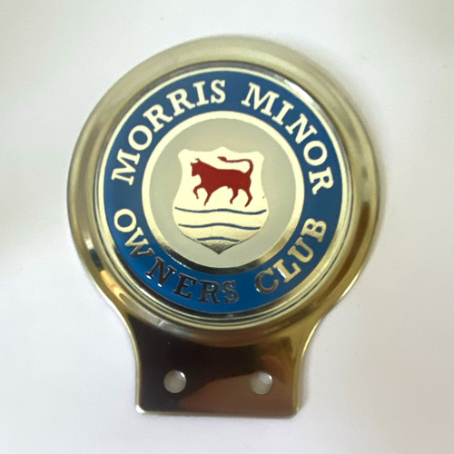 Morris minor owners club blue - morris,