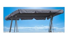 Replacement Roof Universal 3 Seater Grey Replacement Cover Sun Canopy Swing Roof