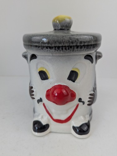Vintage ceramic dusty bin - ceramic,