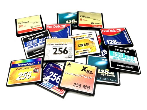 Compact flash cards selection - compact,