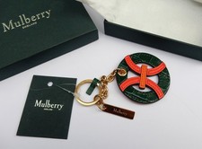 Brand New BNWT Mulberry  PISCES  Starsign Zodiac Keyring Bag Charm Tissue & Box