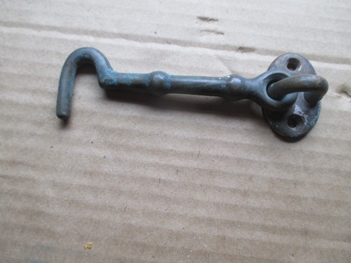 Small vintage brass gate - vintage,
