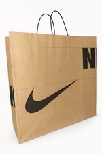 Nike Swoosh LARGE Brown Paper