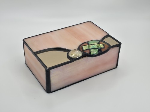 Vintage handcrafted stained - handcrafted,