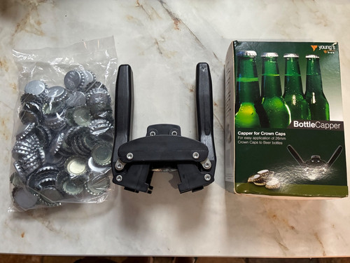 Youngs crown bottle capper - bottle,