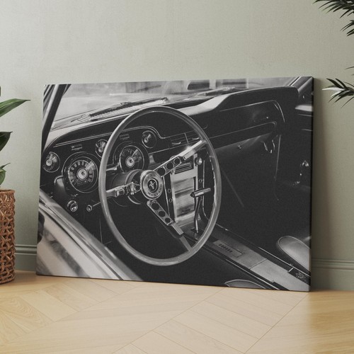 Vintage ford mustang interior - ford,