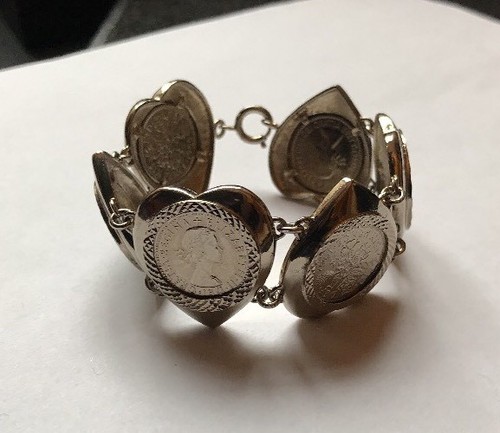 Vtg sterling silver heart - vtg,