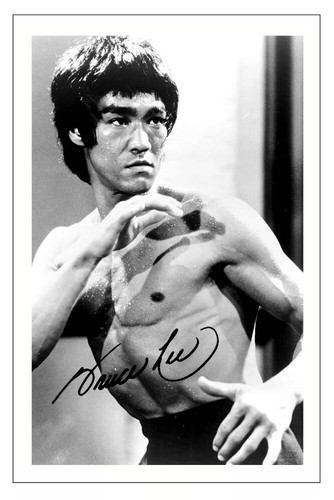 Bruce lee signed autograph - lee,