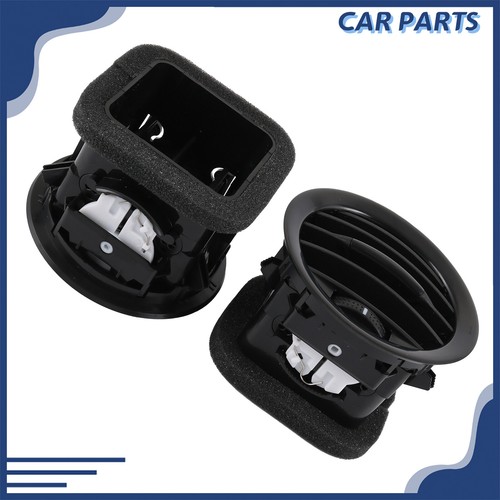 2pcs black interior air - air, vent