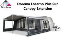 Dorema Locarno Plus Sun Canopy Extension Size 7 - 800-825cm - Charcoal/Grey