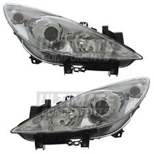 Peugeot 307CC Headlights Convertible 2005-2009 Headlamps 1 Pair Left & Right