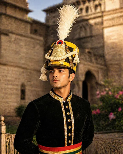 French napoleonic shako helmet - napoleonic,