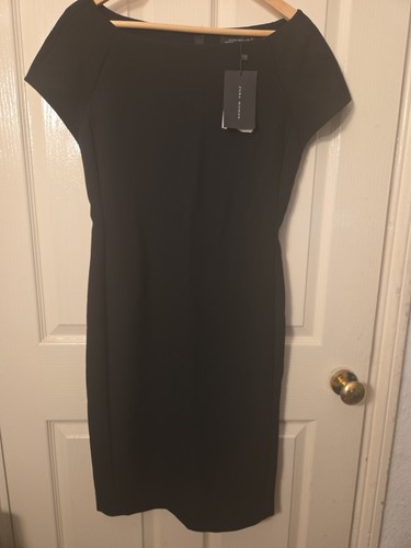 Zara woman black pencil dress