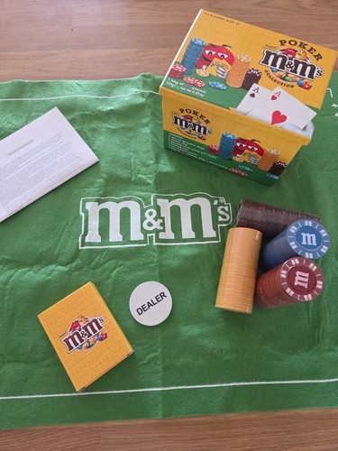 Collection poker set - m&m's,