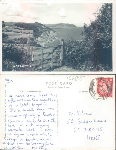 Coastal landscape with gate