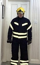 Fire Kit. Helmet, BA Mask