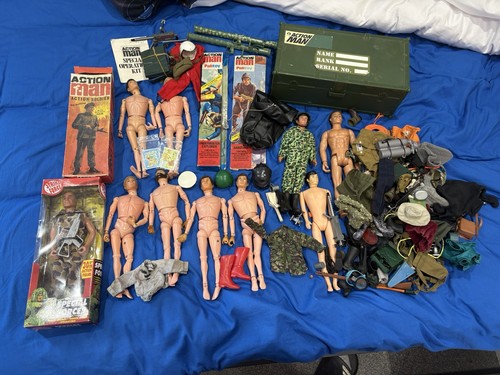 Vintage action man figures - vintage,