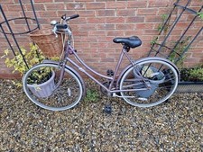 Raleigh Women's Vintage Chiltern Mauve Bike Original Tyres Retro