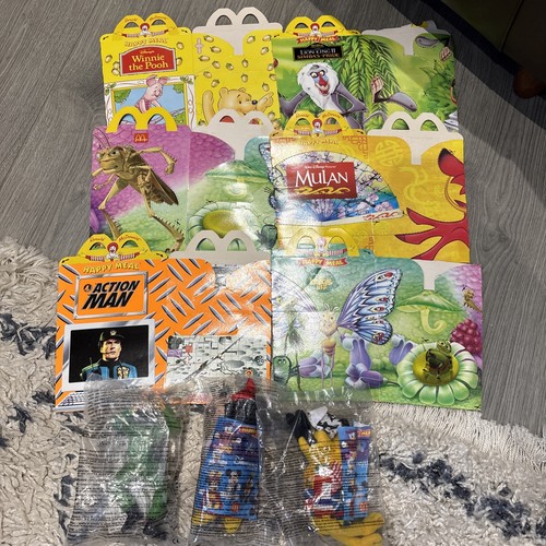 Mcdonald happy meal boxes - mcdonald’s,