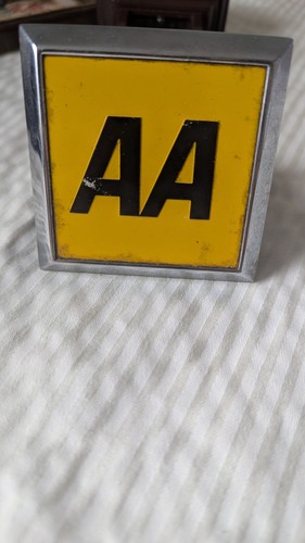 Vintage car badge - vintage,