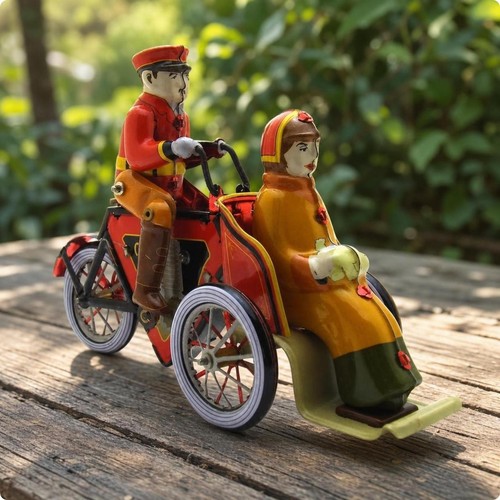 Tricycle ornament retro - tricycle,
