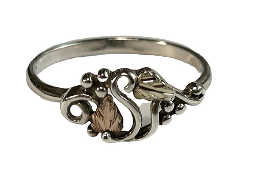 Black hills gold sterling - black,