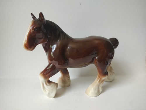Vintage large draft - , horse