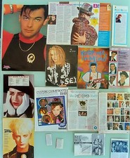 Boy George, Culture Club # Pinup, Adverts, Songwords, Clippings / Jon Moss 