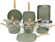 17 Pcs Kitchen Cookware Pot