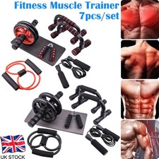 7-In-1 Ab Exercise Wheels Kit