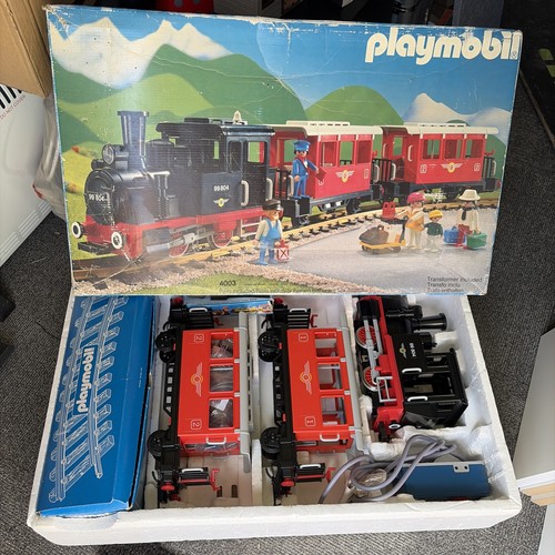 Playmobil train set - playmobil,