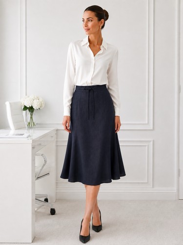Eastex line midi - a-line, skirt