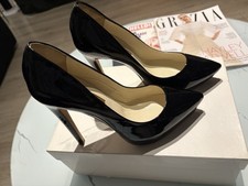 Rupert Sanderson Black Patent Leather Shoes Size 39