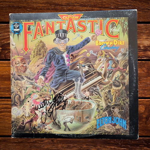 Elton john signed - elton,