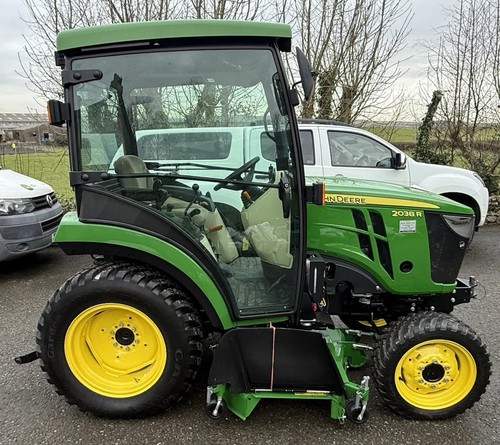 400 vat john deere 2038r - £28,400+vat,