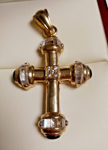 9ct gold large vintage - 9ct,
